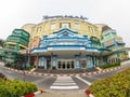 The Promenade shopping mall is old Town Main Street design, the image shows the facade of the building.